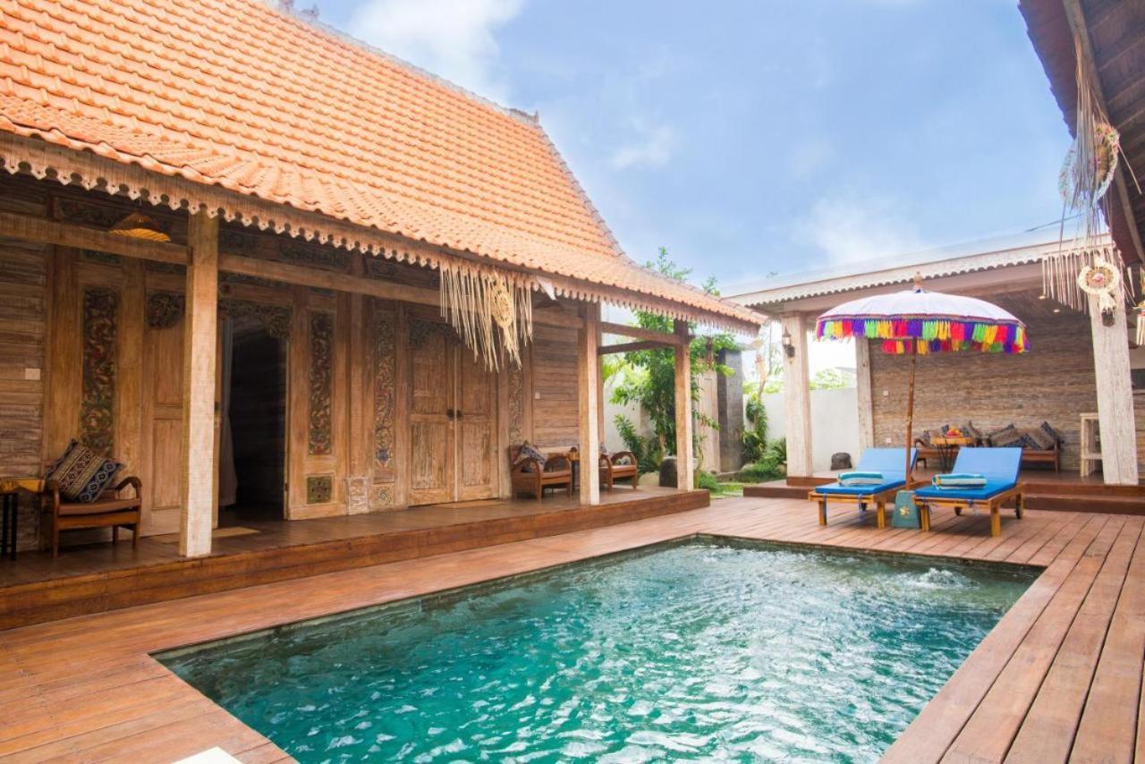 Canggu Paradise:Private House/Room Apple Near Pool Extérieur photo