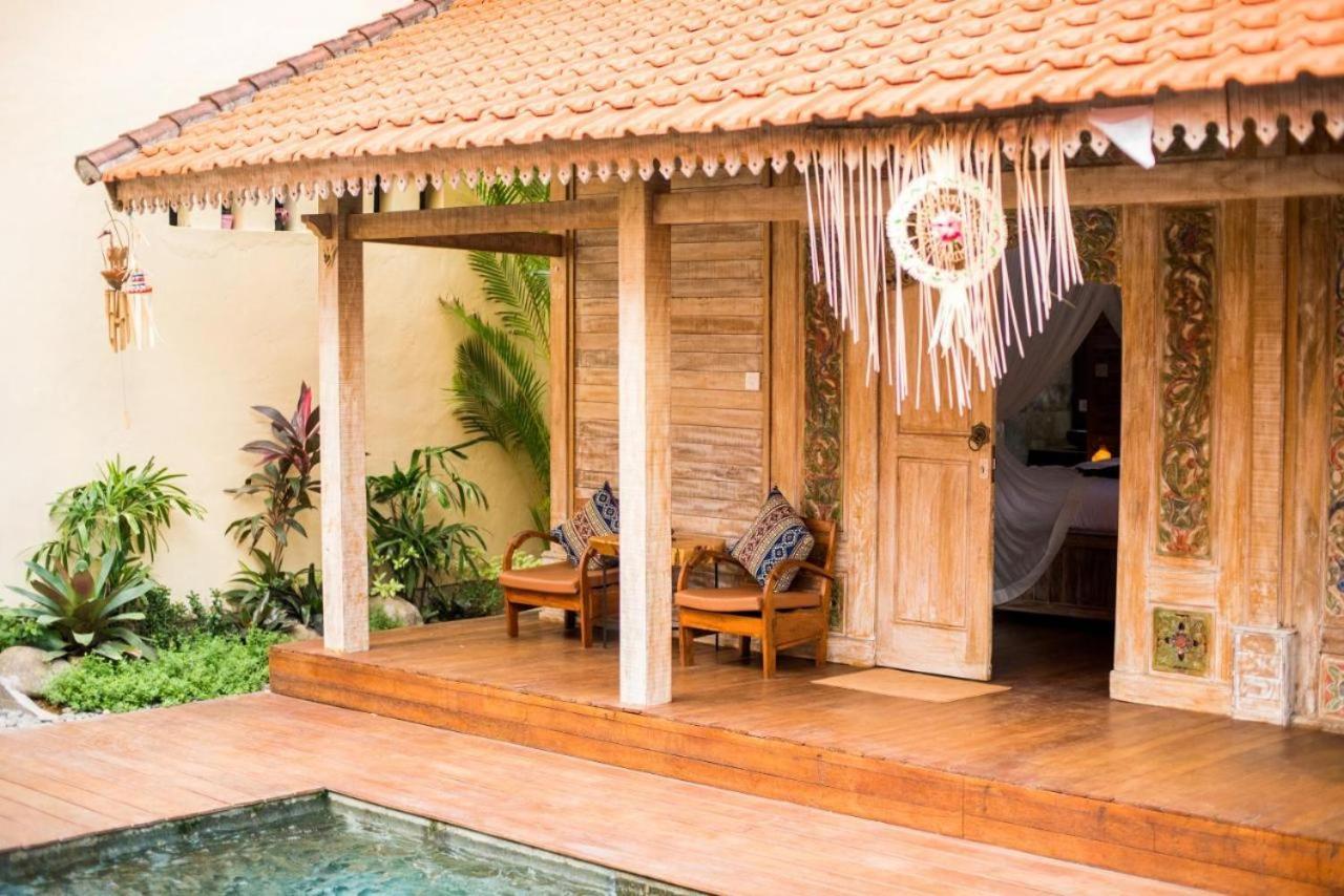 Canggu Paradise:Private House/Room Apple Near Pool Extérieur photo